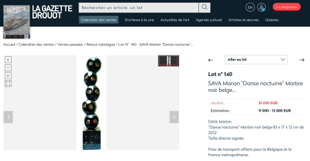 Mes ventes aux enchères